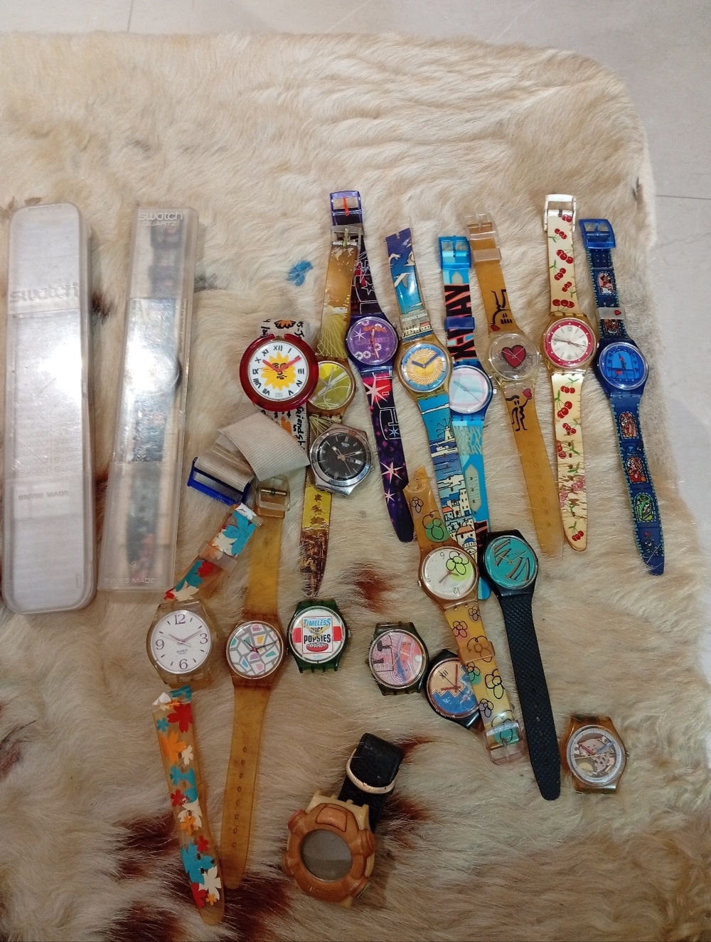 Lot of Vintage Swatch Watches